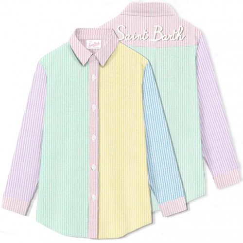 SHIRT BRIGITTE STRIPES V MC2 SAINT BARTH BRIG001 03999F