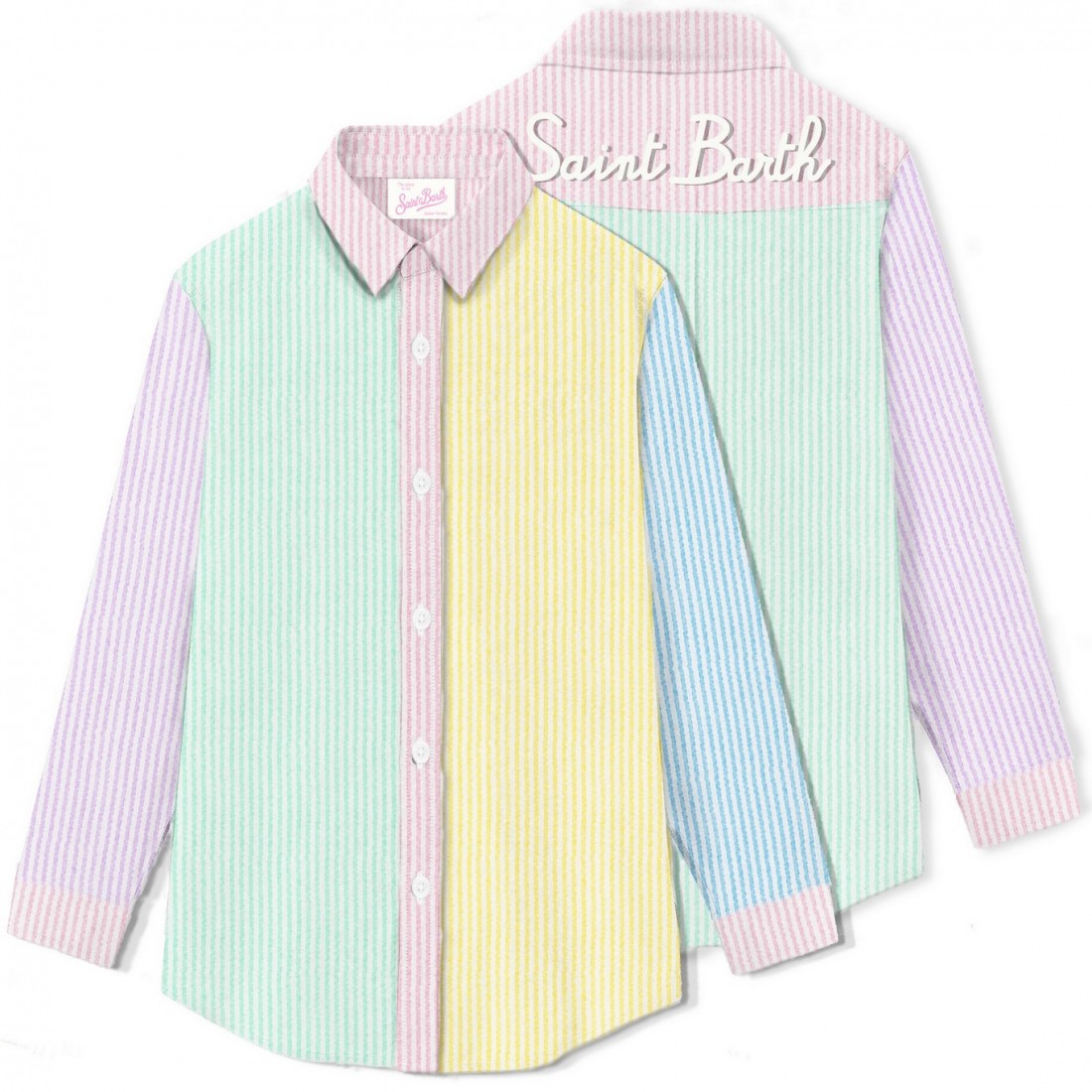 SHIRT BRIGITTE STRIPES V MC2 SAINT BARTH BRIG001 03999F