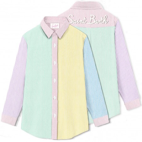 SHIRT BRIGITTE STRIPES V MC2 SAINT BARTH BRIG001 03999F
