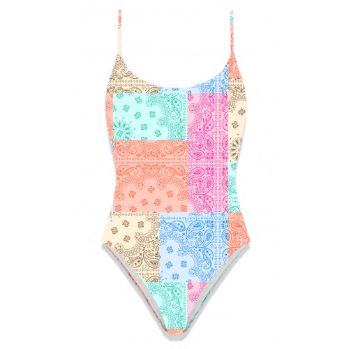 SWIMSUIT CECILLE BANDANNA ROUND MULTIC MC2 SAINT BARTH CEC0001 05353F