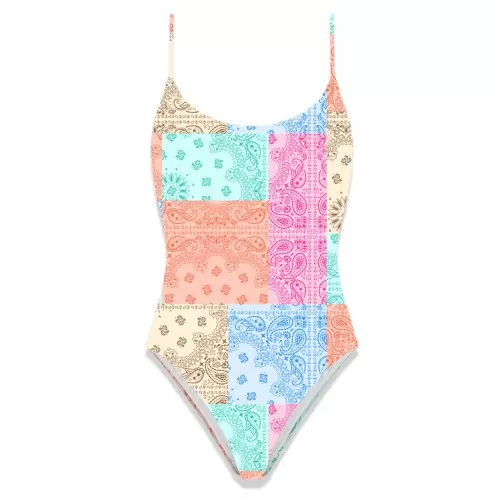 SWIMSUIT CECILLE BANDANNA ROUND MULTIC MC2 SAINT BARTH CEC0001 05353F