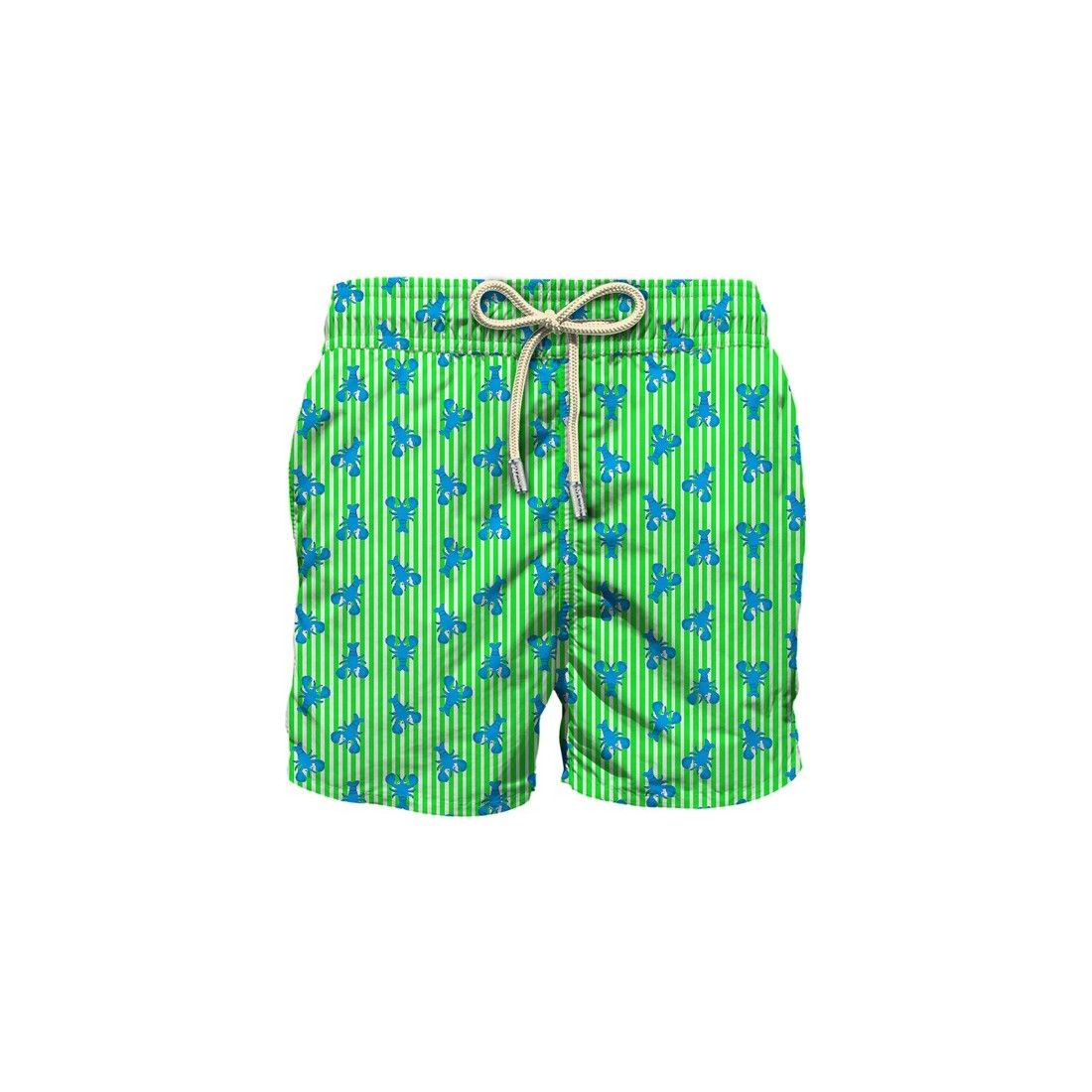 SWIMSHORT COMFORT LIGHT LOBSTERY STRIPES S75 MC2 SAINT BARTH COM0009 03218F