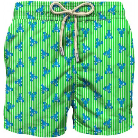 SWIMSHORT COMFORT LIGHT LOBSTERY STRIPES S75 MC2 SAINT BARTH COM0009 03218F
