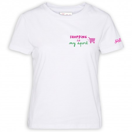 T-SHIRT EMILIE SPORT SHOPPING 01 EMB MC2 SAINT BARTH EMI0001 05754F