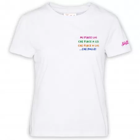 T-SHIRT EMILIE MI PIACE LUI 01 EMB MC2 SAINT BARTH EMI0001 09840F