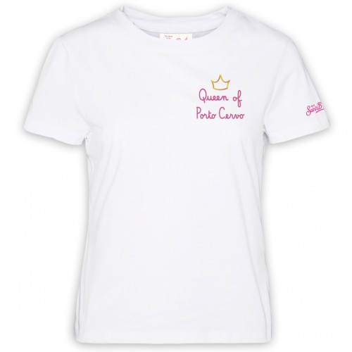 T-SHIRT EMILIE QUEEN OF PORTO CERVO MC2 SAINT BARTH EMI0001 09848F