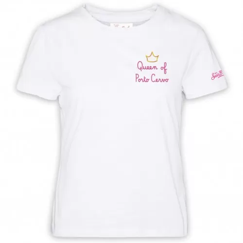 T-SHIRT EMILIE QUEEN OF PORTO CERVO MC2 SAINT BARTH EMI0001 09848F