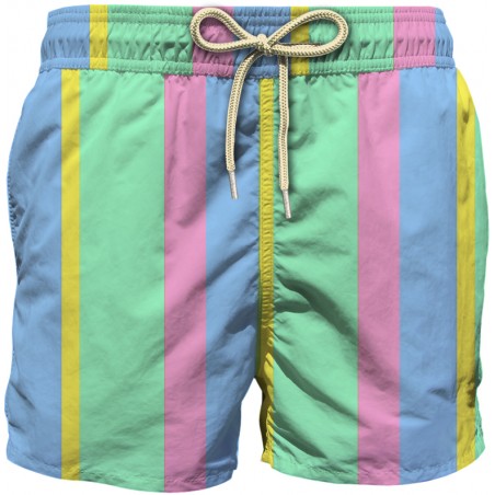 SWIMSHORT LIGHTING STRIPES MULTIC 55 MC2 SAINT BARTH LIG0001 02753F