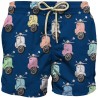 SWIMSHORT LIGHTING VESPA PASTEL PARTY 61 MC2 SAINT BARTH LIG0001 03161F