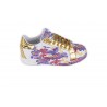 SNEAKERS SNAKE LEATHER / RISE 22YA-1210 ORO