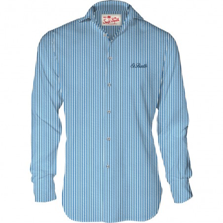 SHIRT PAMPLONA STRIPES S 17 EMB MC2 SAINT BARTH PAMP001 04477F