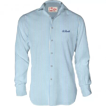 SHIRT PAMPLONA STRIPES S 31 EMB MC2 SAINT BARTH PAMP001 04481F