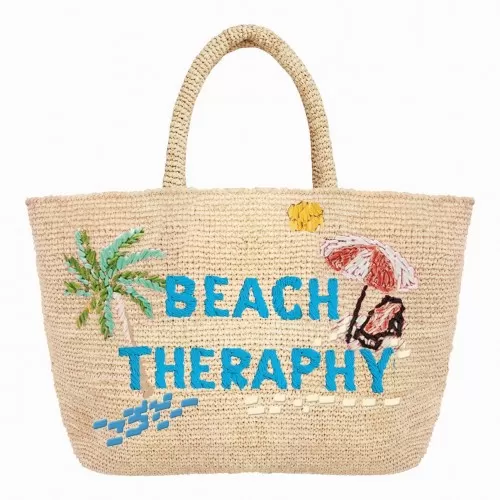 RAFFIA BEACH THERAPY 11 EMB MC2 SAINT BARTH RAFB001 00381F
