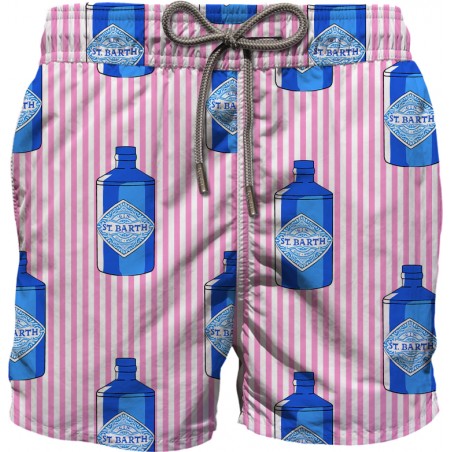 SWIMSHORT GUSTAVIA GIN MARE STRIPES S 21 MC2 SAINT BARTH GUS0001 03758F