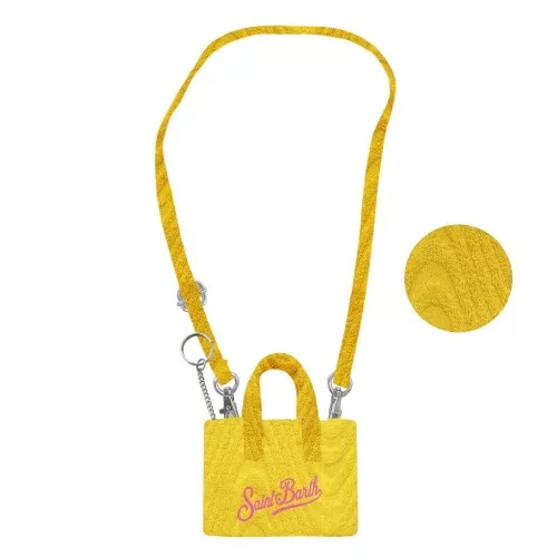 KEY BAG N TERRY EMBOSSED CURVY 91 MC2 SAINT BARTH KEYB002 00203F