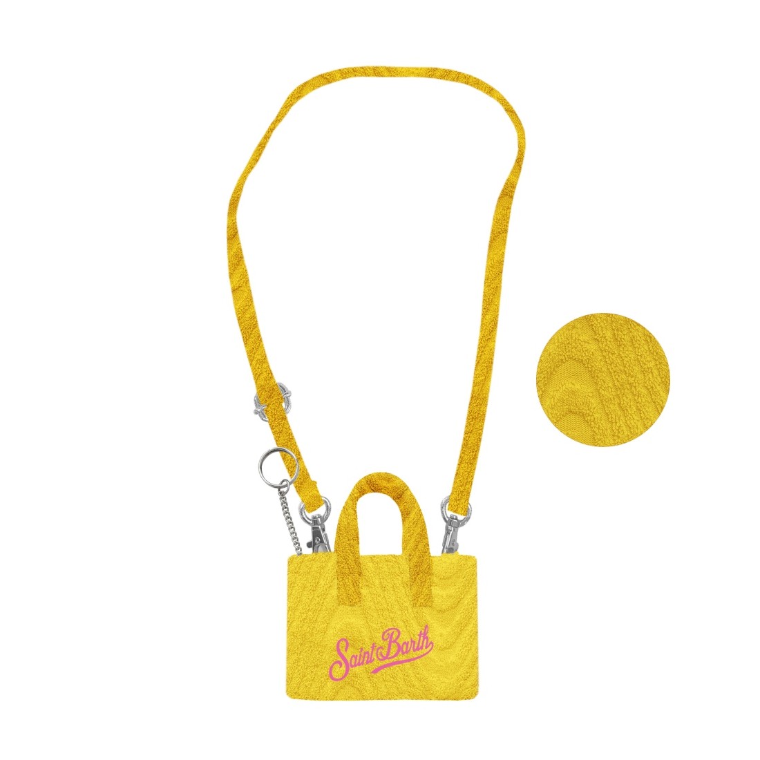 KEY BAG N TERRY EMBOSSED CURVY 91 MC2 SAINT BARTH KEYB002 00203F