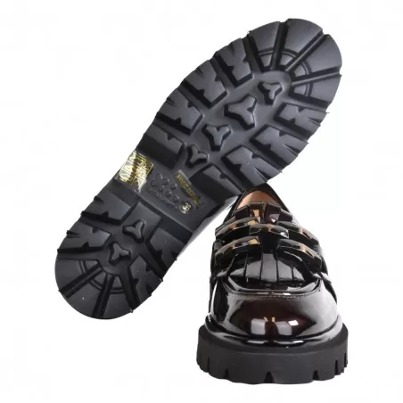 MOCASSINO CON FRANGIA LA PARIGINA A231-60-R MORO