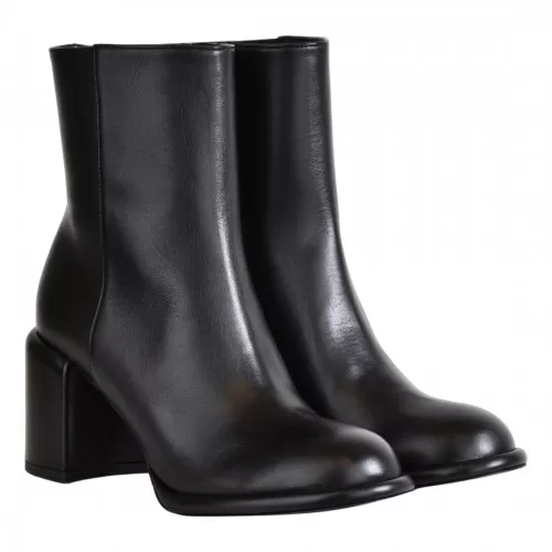 TRONCHETTO PELLE GIAMPAOLO VIOZZI ATE030 NERO