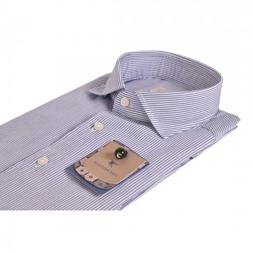 CAMICIA IN COTONE BASTONCINO B4009.164 UNICO