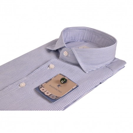CAMICIA IN COTONE BASTONCINO B4009.164 UNICO