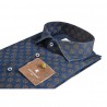 CAMICIA A FIORI BASTONCINO B4104.164 01