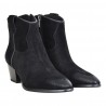 STIVALETTO IN CAMOSCIO ASH FAME01 BLACK