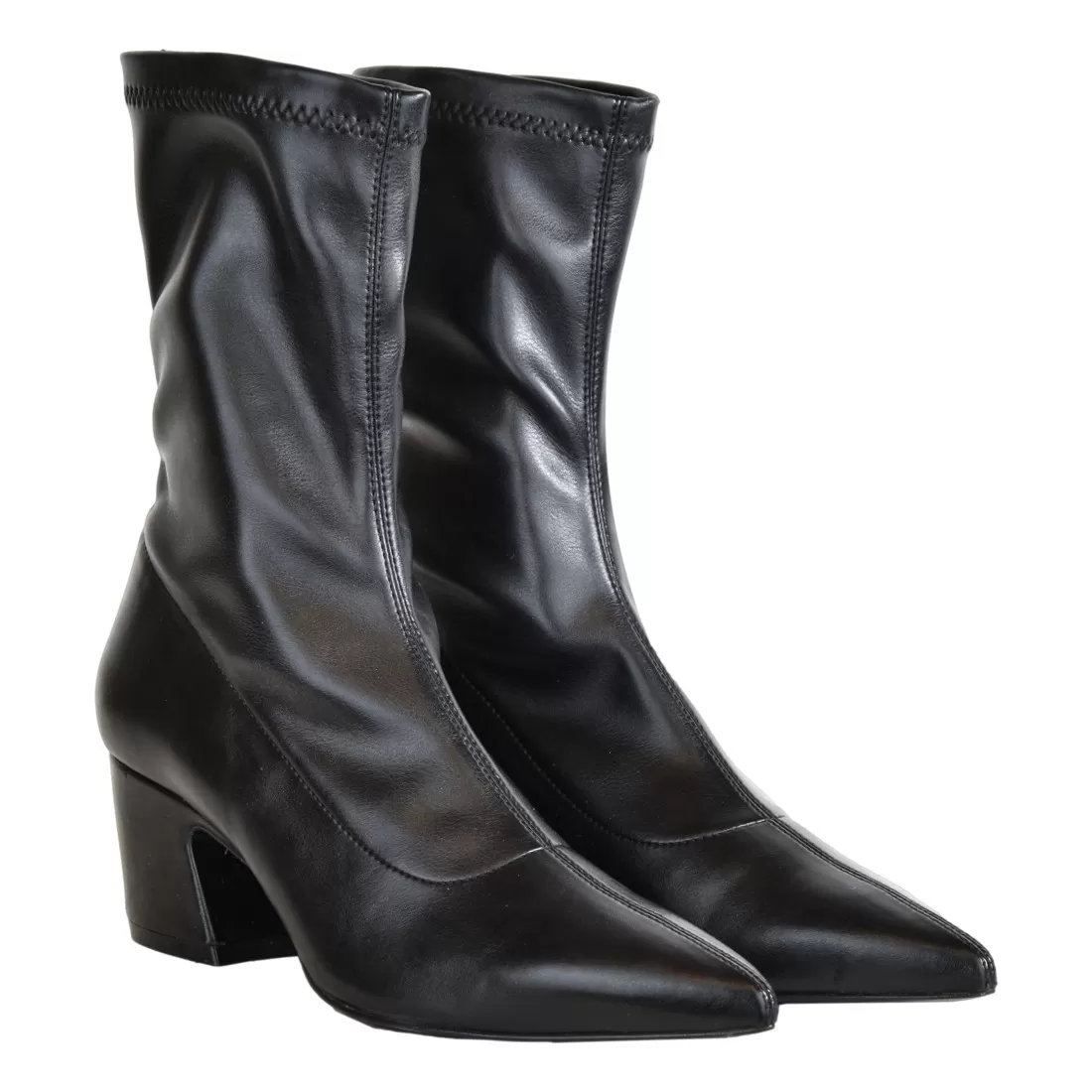 TRONCHETTO STRETCH POESIE VENEZIANE FRU01 NERO