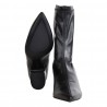 TRONCHETTO STRETCH POESIE VENEZIANE FRU01 NERO