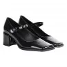 DECOLLETE VERNICE CON CINTURINO GIAMPAOLO VIOZZI GI0104 NERO