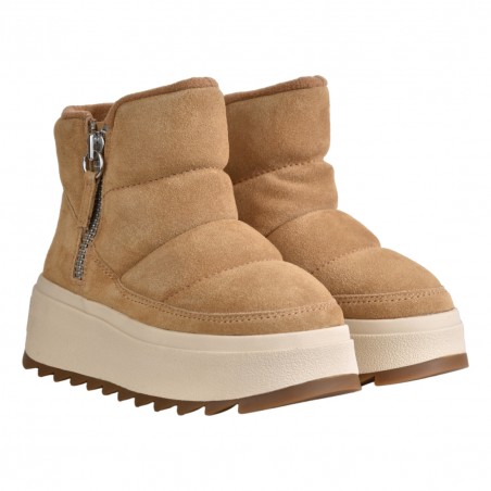 ANKLE BOOT SUEDE ASH MALICABIS01 CAMEL