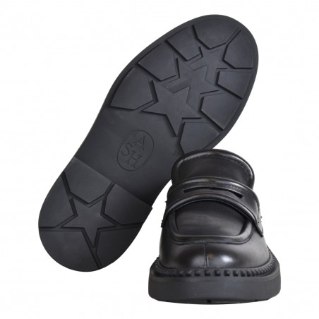 MOCASSINO ASH MIRACLE04 BLACK