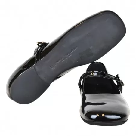 BALLERINA C/CINTURINO POESIE VENEZIANE PBAL24 NERO