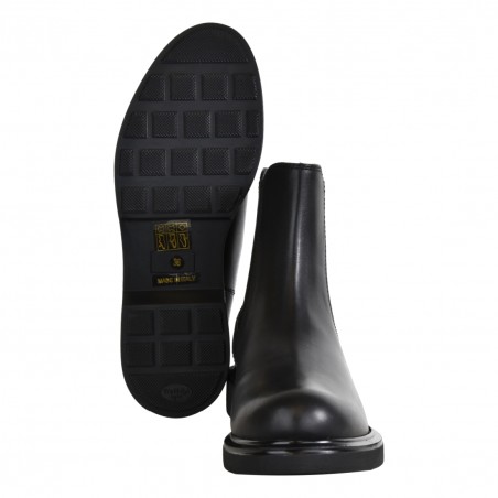 CHELSEA IN PELLE LA PARIGINA S5001-G NERO