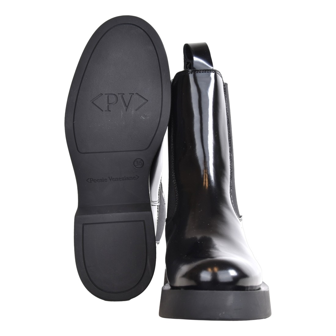 BEATLES PELLE POESIE VENEZIANE TAG5 NERO