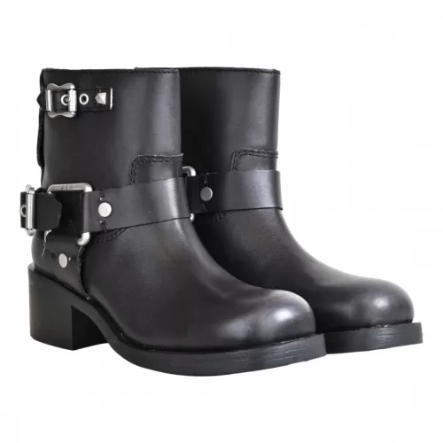 TRONCHETTO BIKER ASH TEXAS01 BLACK