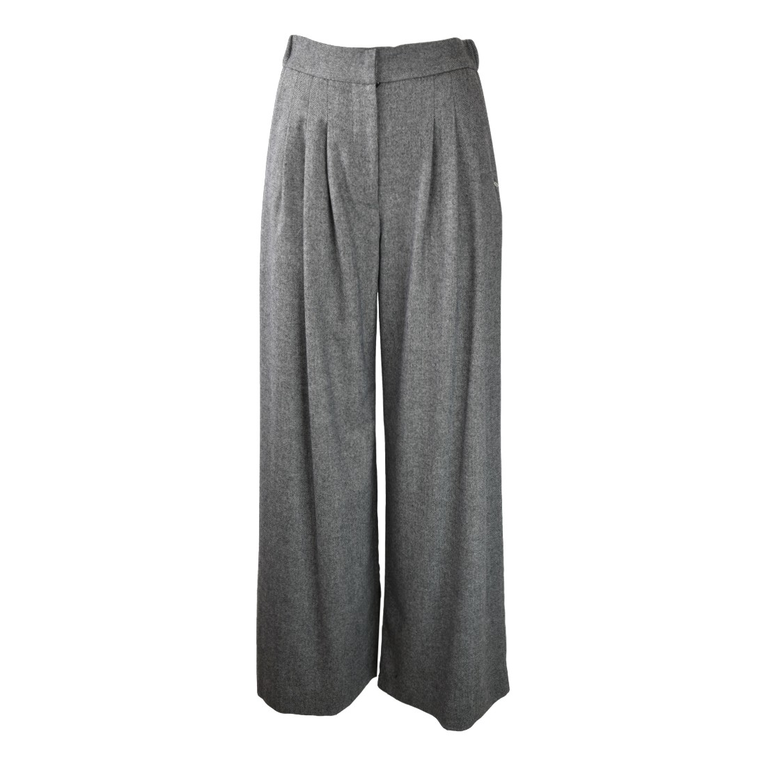 PANTALONE OTTOD'AME VVN-DP9711 BIA/NERO