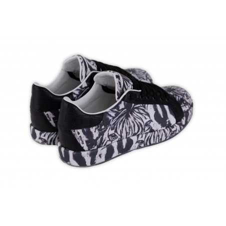 SNEAKERS CROCODILE LEATHER / RISE 22YA-1219 NERO