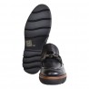 MOCASSINO IN PELLE CON MORSETTO LA PARIGINA 324/435/24 NERO