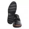 MOCASSINO IN PELLE CON MORSETTO LA PARIGINA 324/435/24 NERO