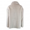 WOMAN SHEARLING JACKET SWORD  6.6.44 8878 CHALK