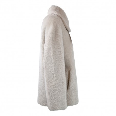 WOMAN SHEARLING JACKET SWORD  6.6.44 8878 CHALK