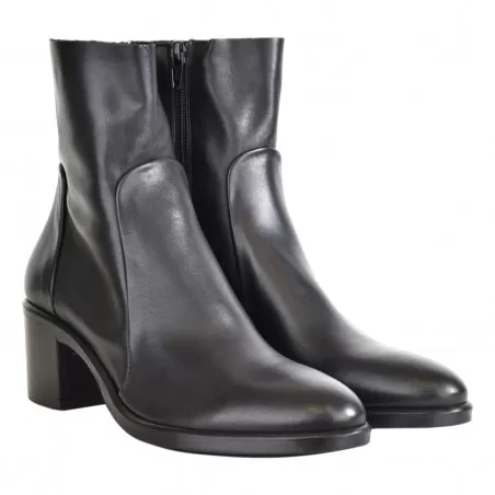 STIVALETTO CON ZIP STRATEGIA A4560 NERO