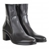 STIVALETTO CON ZIP STRATEGIA A4560 NERO