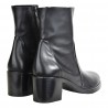 STIVALETTO CON ZIP STRATEGIA A4560 NERO