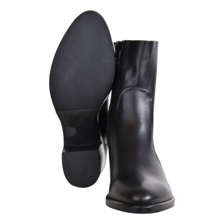 STIVALETTO CON ZIP STRATEGIA A4560 NERO