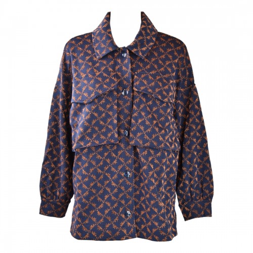 CAMICIA LUCE MIRA BLU