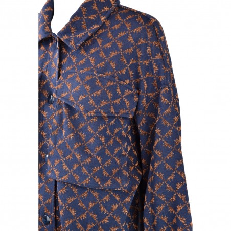 CAMICIA LUCE MIRA BLU