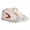 SNEAKERS OLLIE MID REGULAR VALSPORT VOR2392U BIA/ROSSO