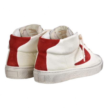 SNEAKERS OLLIE MID REGULAR VALSPORT VOR2392U BIA/ROSSO