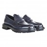 MOCASSINO IN PELLE BARRETT 242U070.5 BLU